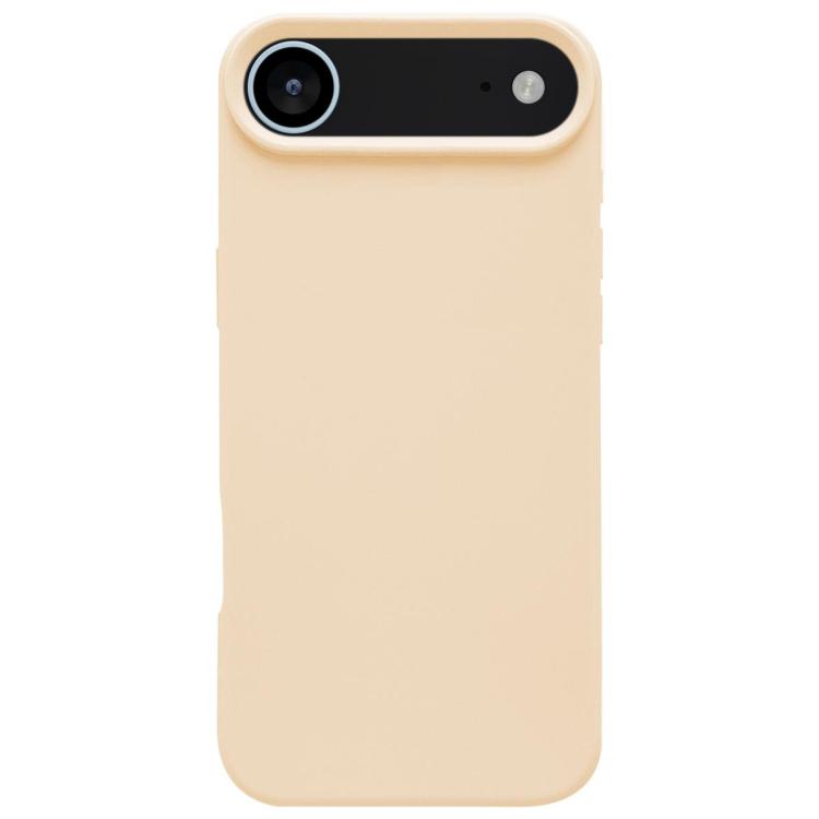 Funda para teléfono de silicona líquida con imitación simple de dopamina, For iPhone 17, For iPhone Air, For iPhone 16 Pro Max