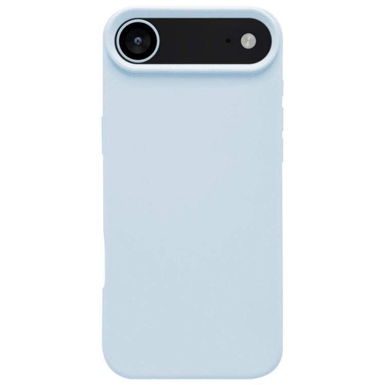 Funda para teléfono de silicona líquida con imitación simple de dopamina, For iPhone 17, For iPhone Air, For iPhone 16 Pro Max