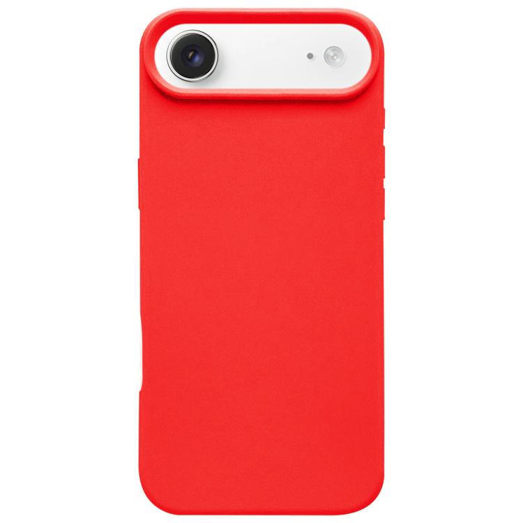 Funda para teléfono de silicona líquida con imitación simple de dopamina, For iPhone 17, For iPhone Air, For iPhone 16 Pro Max