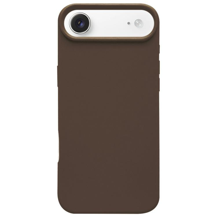 Funda para teléfono de silicona líquida con imitación simple de dopamina, For iPhone 17, For iPhone Air, For iPhone 16 Pro Max