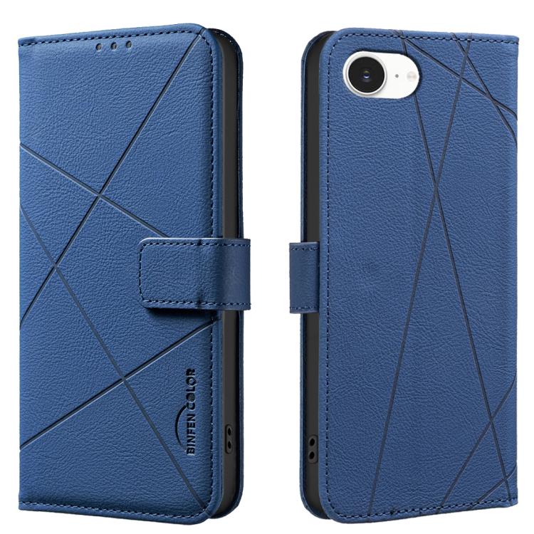 Funda de cuero para teléfono con estampado geométrico y protección RFID, For iPhone 18 Pro/17 Pro, For iPhone 18 Pro Max/17 Pro Max, For iPhone 16e / 17e, For iPhone 17, For iPhone Air, For iPhone 16 Pro Max, For iPhone 16 Pro, For iPhone 16 Plus