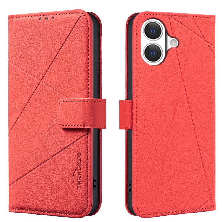 Funda de cuero para teléfono con estampado geométrico y protección RFID, For iPhone 18 Pro/17 Pro, For iPhone 18 Pro Max/17 Pro Max, For iPhone 16e / 17e, For iPhone 17, For iPhone Air, For iPhone 16 Pro Max, For iPhone 16 Pro, For iPhone 16 Plus