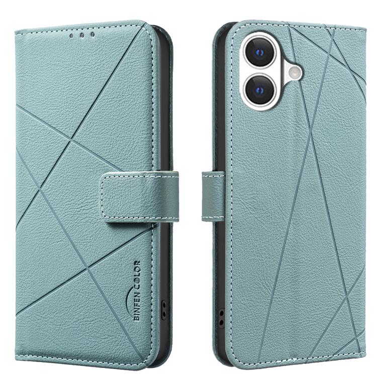 Funda de cuero para teléfono con estampado geométrico y protección RFID, For iPhone 18 Pro/17 Pro, For iPhone 18 Pro Max/17 Pro Max, For iPhone 16e / 17e, For iPhone 17, For iPhone Air, For iPhone 16 Pro Max, For iPhone 16 Pro, For iPhone 16 Plus