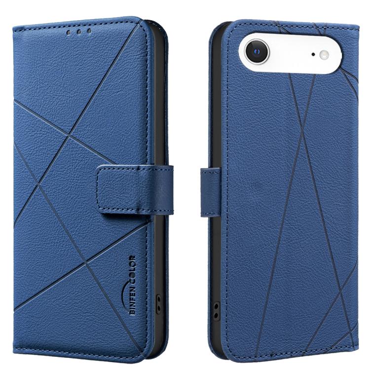 Funda de cuero para teléfono con estampado geométrico y protección RFID, For iPhone 18 Pro/17 Pro, For iPhone 18 Pro Max/17 Pro Max, For iPhone 16e / 17e, For iPhone 17, For iPhone Air, For iPhone 16 Pro Max, For iPhone 16 Pro, For iPhone 16 Plus
