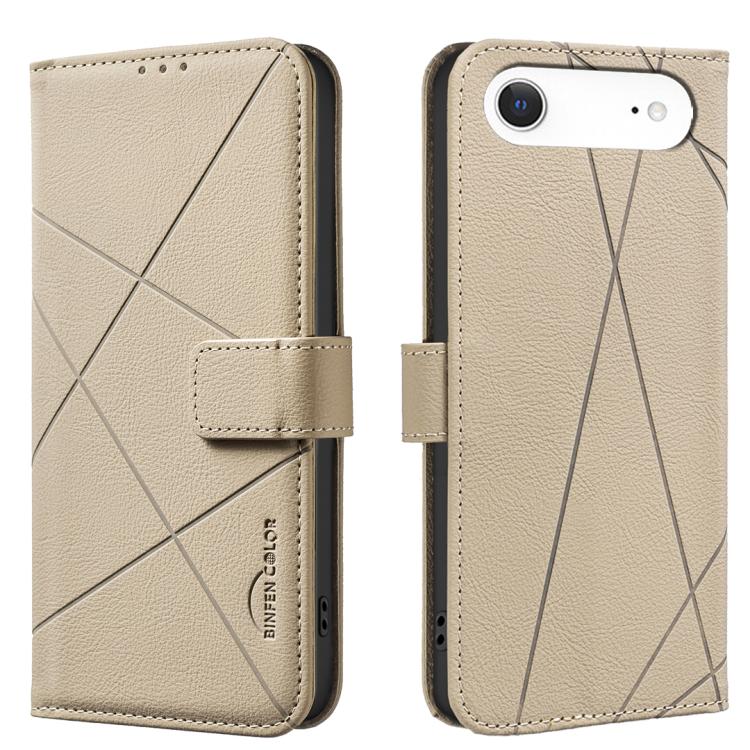 Funda de cuero para teléfono con estampado geométrico y protección RFID, For iPhone 18 Pro/17 Pro, For iPhone 18 Pro Max/17 Pro Max, For iPhone 16e / 17e, For iPhone 17, For iPhone Air, For iPhone 16 Pro Max, For iPhone 16 Pro, For iPhone 16 Plus