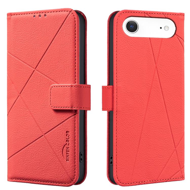 Funda de cuero para teléfono con estampado geométrico y protección RFID, For iPhone 18 Pro/17 Pro, For iPhone 18 Pro Max/17 Pro Max, For iPhone 16e / 17e, For iPhone 17, For iPhone Air, For iPhone 16 Pro Max, For iPhone 16 Pro, For iPhone 16 Plus