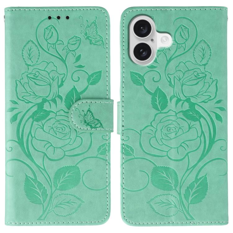 Funda de teléfono de piel con relieve de mariposa rosa, For iPhone 18 Pro / 17 Pro, For iPhone 18 Pro Max / 17 Pro Max, For iPhone 17e / 16e, For iPhone 17, For iPhone Air
