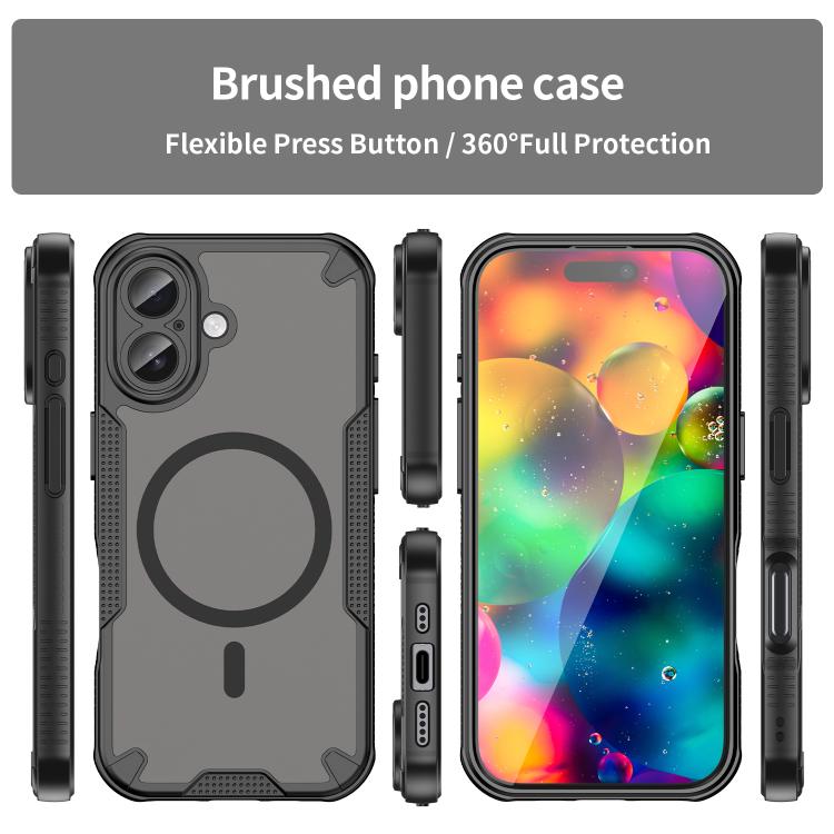 Funda magnética para teléfono Armor Glaze MagSafe, For iPhone 18, For iPhone 18 Pro, For iPhone 18 Pro Max, For iPhone 17 Pro Max, For iPhone 17 Pro, For iPhone 17, For iPhone Air