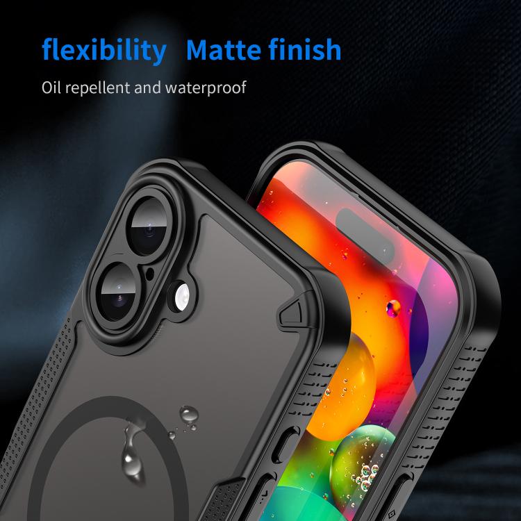 Funda magnética para teléfono Armor Glaze MagSafe, For iPhone 18, For iPhone 18 Pro, For iPhone 18 Pro Max, For iPhone 17 Pro Max, For iPhone 17 Pro, For iPhone 17, For iPhone Air