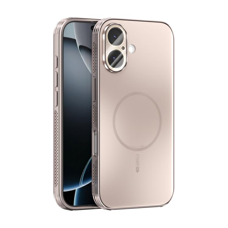 Funda para teléfono MagSafe ABEEL con disipación de calor y acabado mate, con protector de lente., For iPhone 17e / 16e, For iPhone 17 Pro Max, For iPhone 17 Pro, For iPhone 17, For iPhone Air, For iPhone 16 Pro Max, For iPhone 16 Pro, For iPhone 16 Plus