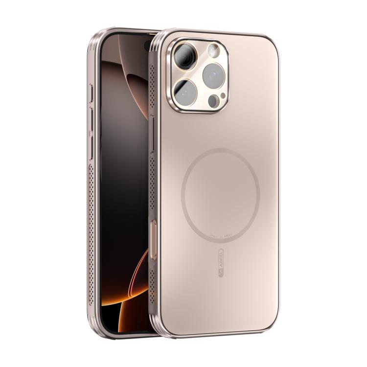 Funda para teléfono MagSafe ABEEL con disipación de calor y acabado mate, con protector de lente., For iPhone 17e / 16e, For iPhone 17 Pro Max, For iPhone 17 Pro, For iPhone 17, For iPhone Air, For iPhone 16 Pro Max, For iPhone 16 Pro, For iPhone 16 Plus