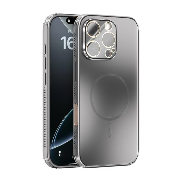 Funda para teléfono MagSafe ABEEL con disipación de calor y acabado mate, con protector de lente., For iPhone 17e / 16e, For iPhone 17 Pro Max, For iPhone 17 Pro, For iPhone 17, For iPhone Air, For iPhone 16 Pro Max, For iPhone 16 Pro, For iPhone 16 Plus