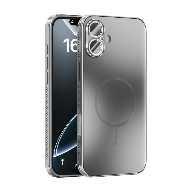 Funda para teléfono MagSafe ABEEL con disipación de calor y acabado mate, con protector de lente., For iPhone 17e / 16e, For iPhone 17 Pro Max, For iPhone 17 Pro, For iPhone 17, For iPhone Air, For iPhone 16 Pro Max, For iPhone 16 Pro, For iPhone 16 Plus