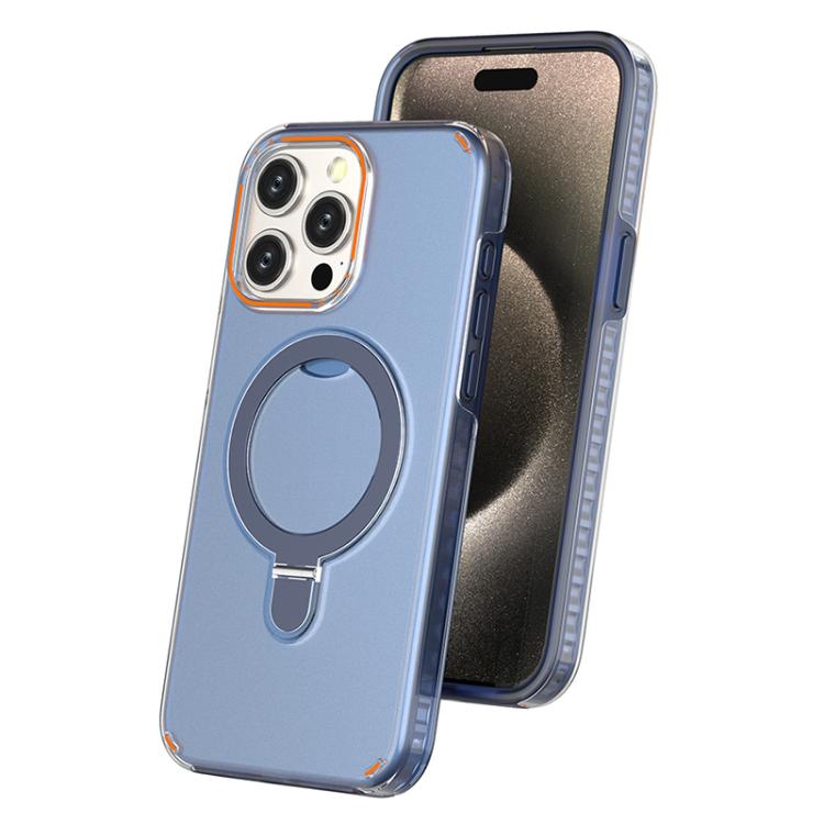 Funda para teléfono colorida con soporte de anillo MagSafe 2 en 1, For iPhone 15 Pro Max, For iPhone 15 Pro, For iPhone 15 Plus, For iPhone 15
