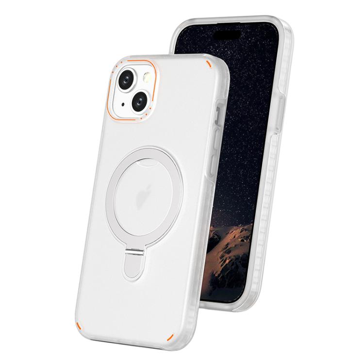 Funda para teléfono colorida con soporte de anillo MagSafe 2 en 1, For iPhone 15 Pro Max, For iPhone 15 Pro, For iPhone 15 Plus, For iPhone 15