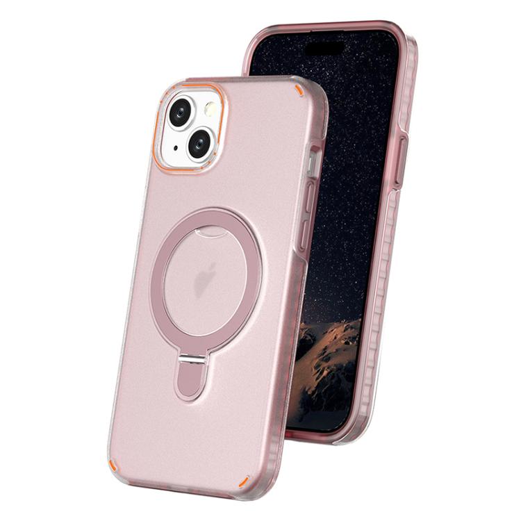 Funda para teléfono colorida con soporte de anillo MagSafe 2 en 1, For iPhone 15 Pro Max, For iPhone 15 Pro, For iPhone 15 Plus, For iPhone 15