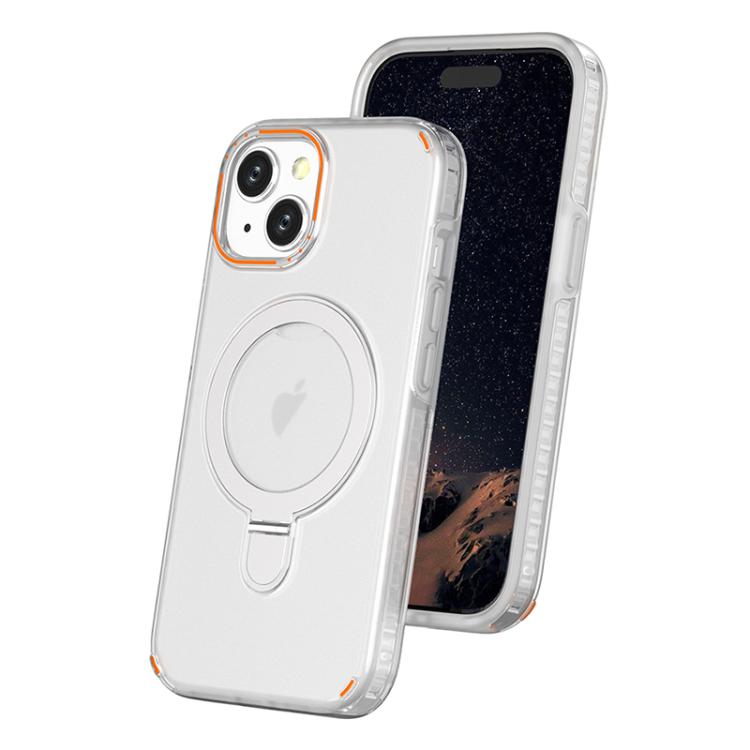 Funda para teléfono colorida con soporte de anillo MagSafe 2 en 1, For iPhone 15 Pro Max, For iPhone 15 Pro, For iPhone 15 Plus, For iPhone 15
