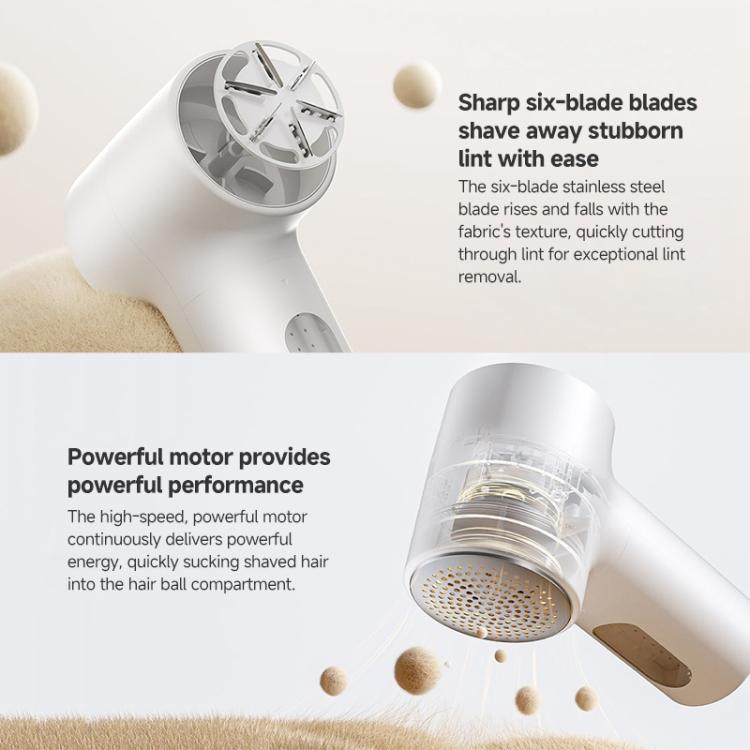 Recortadora de bolas de pelo Xiaomi Mijia original, removedor de pelusa 2, Lint Remover 2