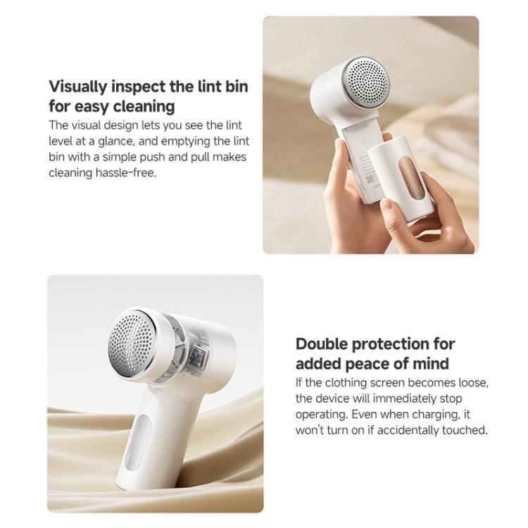 Recortadora de bolas de pelo Xiaomi Mijia original, removedor de pelusa 2, Lint Remover 2