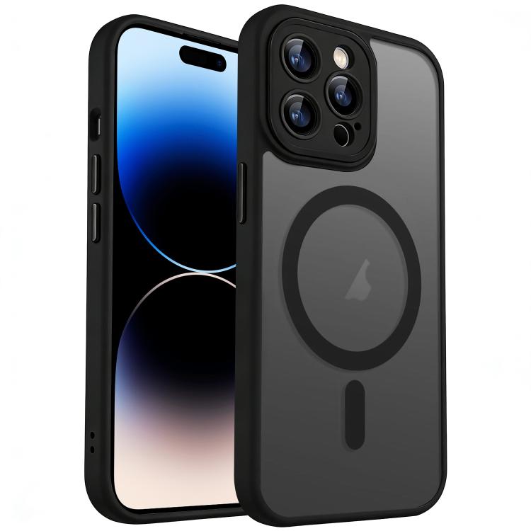 Funda magnética esmerilada con textura de piel XDcase con protector de lente, For iPhone 17e / 16e, For iPhone 16 Pro Max, For iPhone 16 Pro, For iPhone 16 Plus, For iPhone 16, For iPhone 15 Pro Max, For iPhone 15 Pro, For iPhone 15, For iPhone 14 Plus...