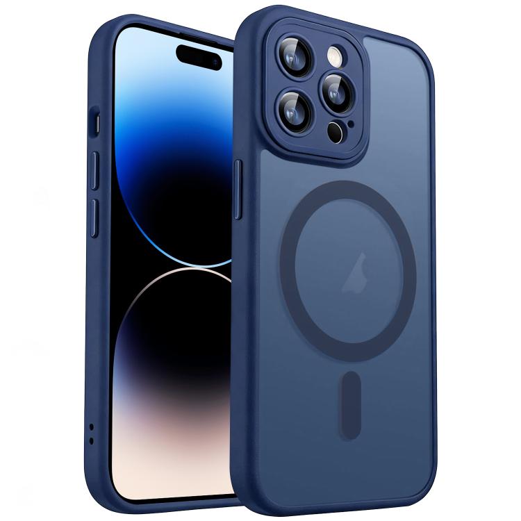 Funda magnética esmerilada con textura de piel XDcase con protector de lente, For iPhone 17e / 16e, For iPhone 16 Pro Max, For iPhone 16 Pro, For iPhone 16 Plus, For iPhone 16, For iPhone 15 Pro Max, For iPhone 15 Pro, For iPhone 15, For iPhone 14 Plus...