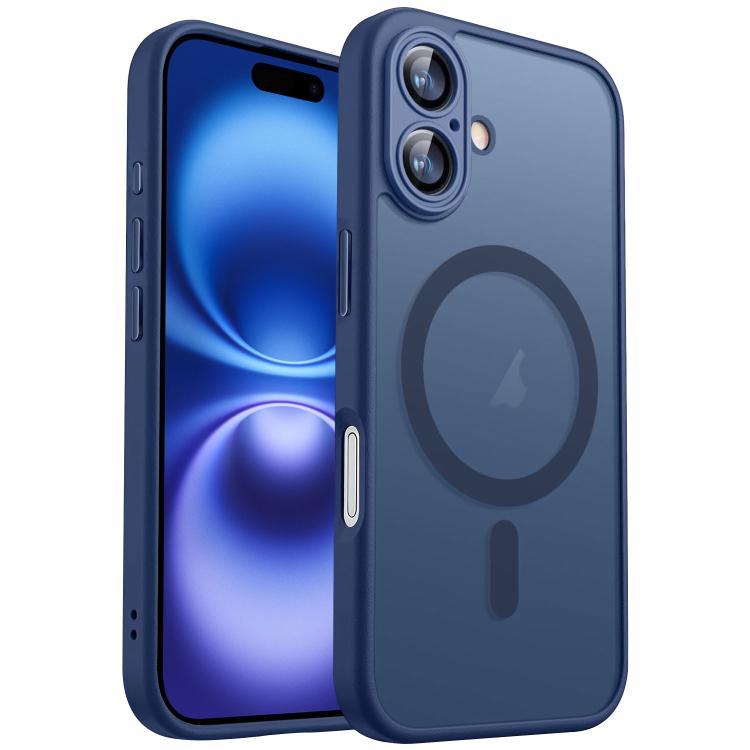 Funda magnética esmerilada con textura de piel XDcase con protector de lente, For iPhone 17e / 16e, For iPhone 16 Pro Max, For iPhone 16 Pro, For iPhone 16 Plus, For iPhone 16, For iPhone 15 Pro Max, For iPhone 15 Pro, For iPhone 15, For iPhone 14 Plus...