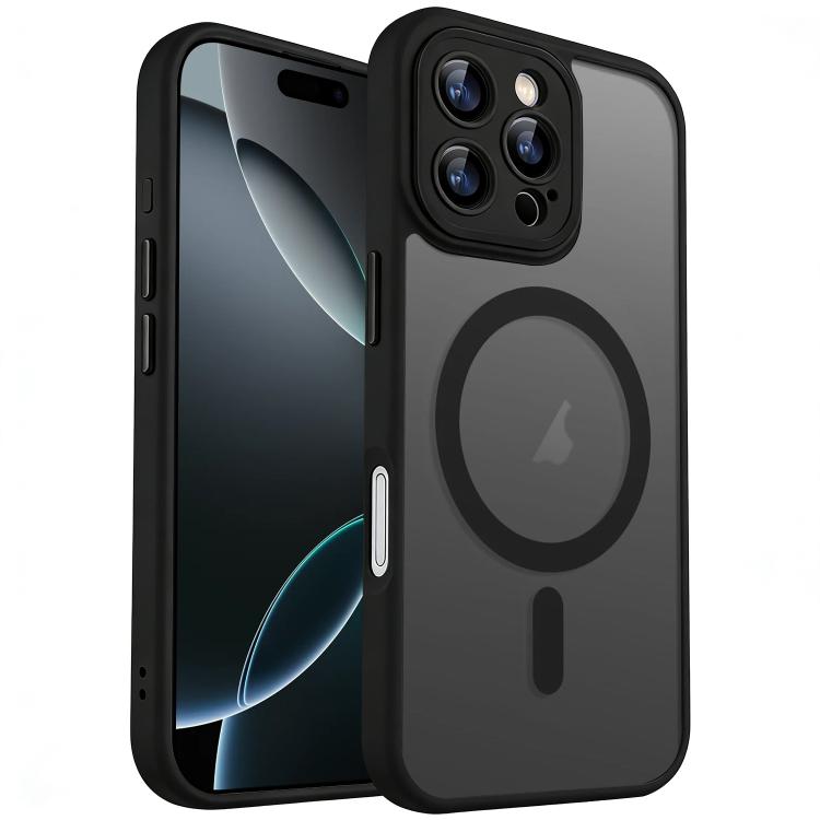 Funda magnética esmerilada con textura de piel XDcase con protector de lente, For iPhone 17e / 16e, For iPhone 16 Pro Max, For iPhone 16 Pro, For iPhone 16 Plus, For iPhone 16, For iPhone 15 Pro Max, For iPhone 15 Pro, For iPhone 15, For iPhone 14 Plus...