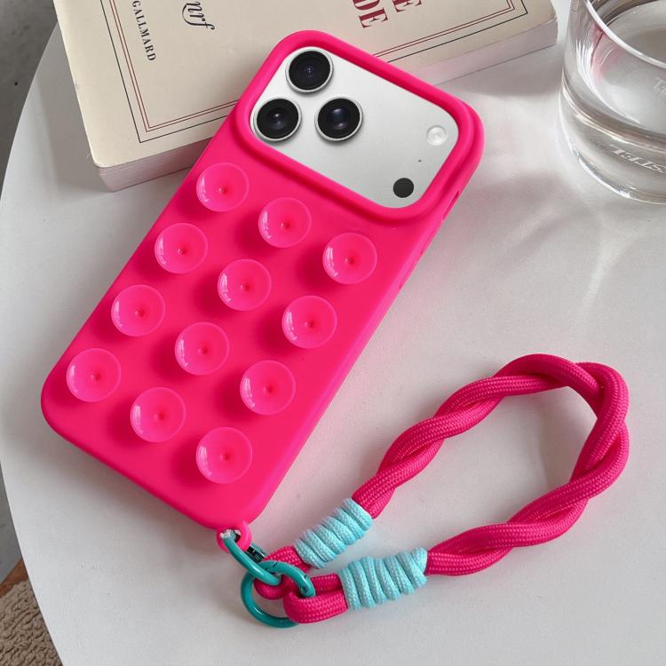 Funda de silicona sencilla con ventosa y cordón para teléfono., For iPhone 17 Pro Max, For iPhone 17 Pro, For iPhone 17, For iPhone Air, For iPhone 16 Pro Max, For iPhone 16 Pro, For iPhone 16 Plus, For iPhone 16