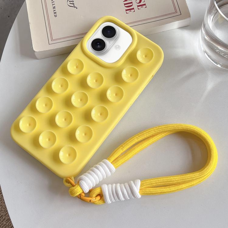 Funda de silicona sencilla con ventosa y cordón para teléfono., For iPhone 17 Pro Max, For iPhone 17 Pro, For iPhone 17, For iPhone Air, For iPhone 16 Pro Max, For iPhone 16 Pro, For iPhone 16 Plus, For iPhone 16