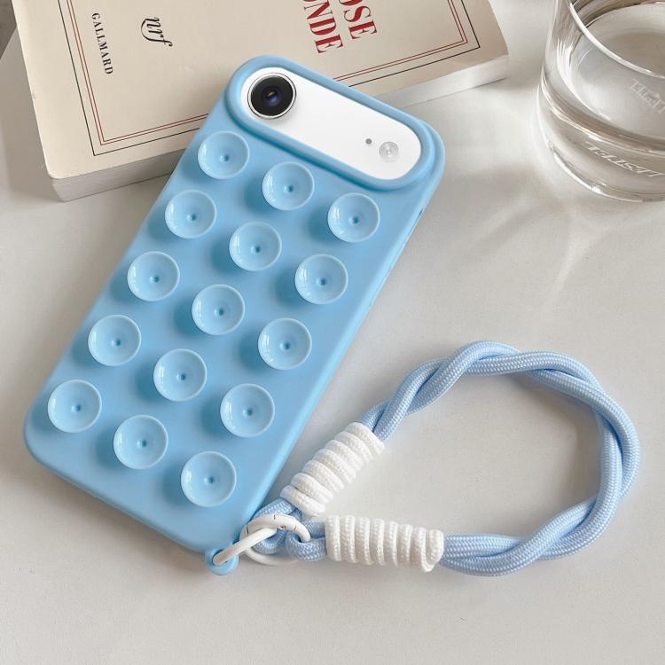 Funda de silicona sencilla con ventosa y cordón para teléfono., For iPhone 17 Pro Max, For iPhone 17 Pro, For iPhone 17, For iPhone Air, For iPhone 16 Pro Max, For iPhone 16 Pro, For iPhone 16 Plus, For iPhone 16