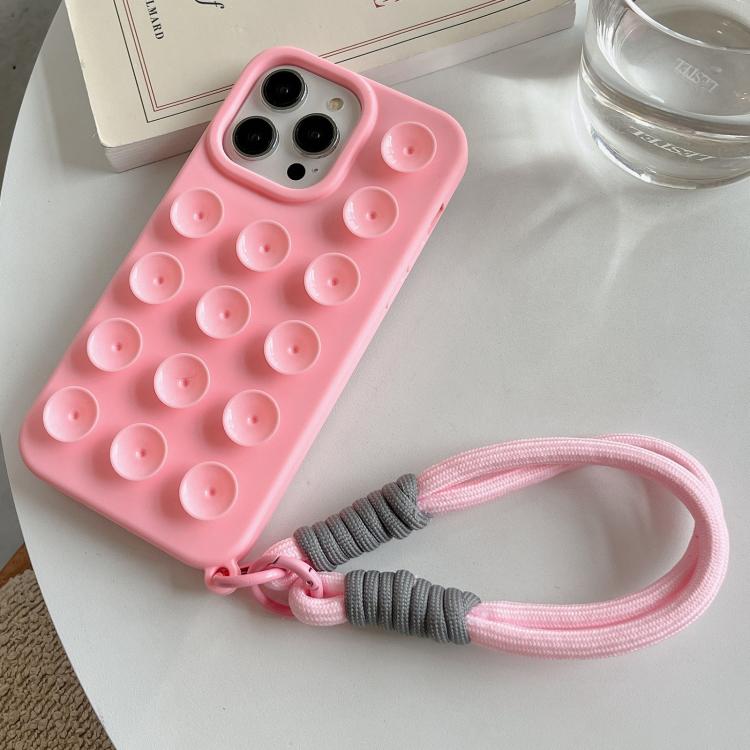 Funda de silicona sencilla con ventosa y cordón para teléfono., For iPhone 17 Pro Max, For iPhone 17 Pro, For iPhone 17, For iPhone Air, For iPhone 16 Pro Max, For iPhone 16 Pro, For iPhone 16 Plus, For iPhone 16