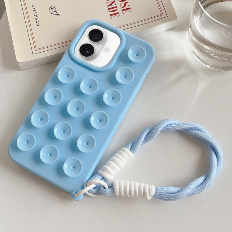 Funda de silicona sencilla con ventosa y cordón para teléfono., For iPhone 17 Pro Max, For iPhone 17 Pro, For iPhone 17, For iPhone Air, For iPhone 16 Pro Max, For iPhone 16 Pro, For iPhone 16 Plus, For iPhone 16