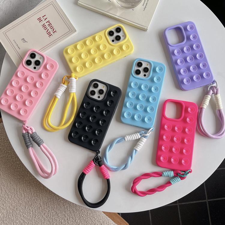 Funda de silicona sencilla con ventosa y cordón para teléfono., For iPhone 17 Pro Max, For iPhone 17 Pro, For iPhone 17, For iPhone Air, For iPhone 16 Pro Max, For iPhone 16 Pro, For iPhone 16 Plus, For iPhone 16