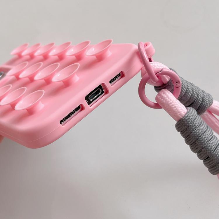 Funda de silicona sencilla con ventosa y cordón para teléfono., For iPhone 17 Pro Max, For iPhone 17 Pro, For iPhone 17, For iPhone Air, For iPhone 16 Pro Max, For iPhone 16 Pro, For iPhone 16 Plus, For iPhone 16