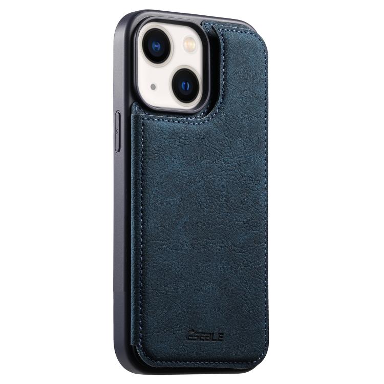 Funda para teléfono ESEBLE con textura retro, doble hebilla y ranura para tarjetas., For iPhone 17e / 16e, For iPhone 17 Pro Max, For iPhone 17 Pro, For iPhone 17, For iPhone Air, For iPhone 16 Pro Max, For iPhone 16 Pro, For iPhone 16                 ...