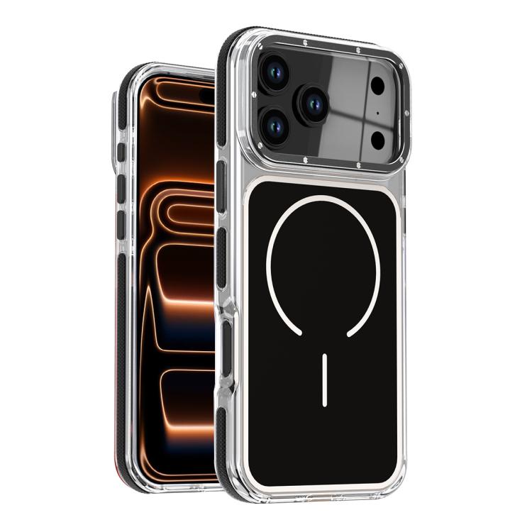 Funda magnética para teléfono de TPU y acrílico bicolor vibrante, For iPhone 16e / 17e, For iPhone 17 Pro Max, For iPhone 17 Pro, For iPhone 17, For iPhone Air, For iPhone 16 Pro Max, For iPhone 16 Pro, For iPhone 16 Plus, For iPhone 16