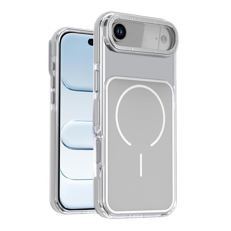 Funda magnética para teléfono de TPU y acrílico bicolor vibrante, For iPhone 16e / 17e, For iPhone 17 Pro Max, For iPhone 17 Pro, For iPhone 17, For iPhone Air, For iPhone 16 Pro Max, For iPhone 16 Pro, For iPhone 16 Plus, For iPhone 16