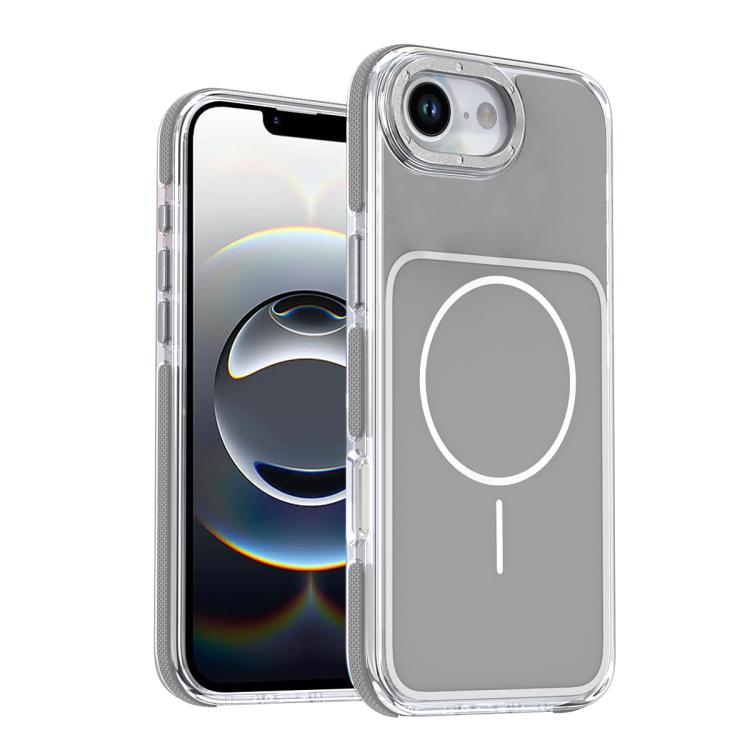 Funda magnética para teléfono de TPU y acrílico bicolor vibrante, For iPhone 16e / 17e, For iPhone 17 Pro Max, For iPhone 17 Pro, For iPhone 17, For iPhone Air, For iPhone 16 Pro Max, For iPhone 16 Pro, For iPhone 16 Plus, For iPhone 16