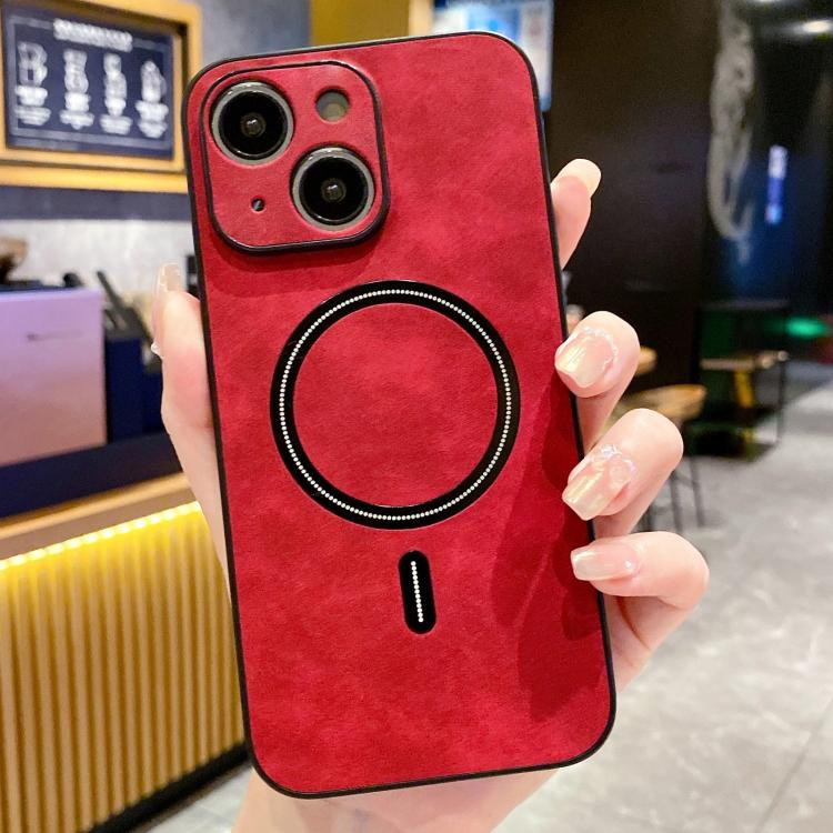Funda magnética para teléfono de piel sintética de cordero, For iPhone 14, For iPhone 14 Pro, For iPhone 14 Pro Max, For iPhone 13 Pro Max, For iPhone 13 Pro, For iPhone 13, For iPhone 12, For iPhone 12 Pro Max
