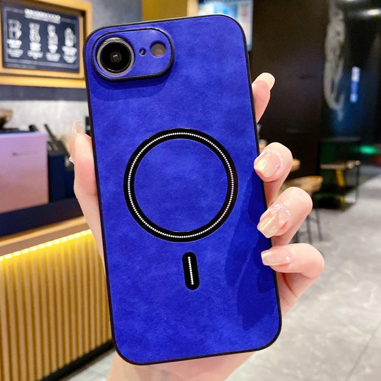 Funda magnética para teléfono de piel sintética de cordero, For iPhone 17e / 16e, For iPhone 17 Pro Max, For iPhone 17 Pro, For iPhone 17, For iPhone Air, For iPhone 16 Pro Max, For iPhone 16 Pro, For iPhone 16 Plus