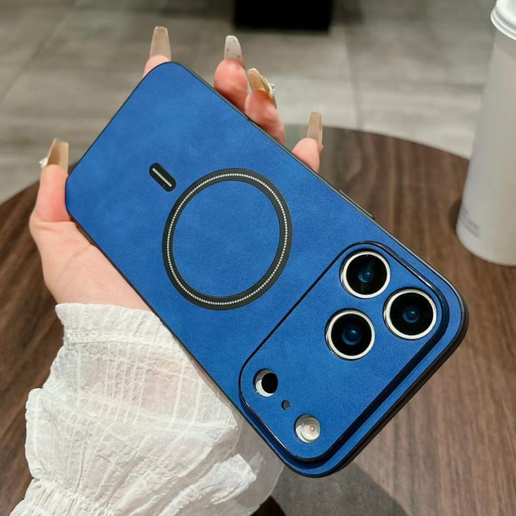 Funda magnética para teléfono de piel sintética de cordero, For iPhone 17e / 16e, For iPhone 17 Pro Max, For iPhone 17 Pro, For iPhone 17, For iPhone Air, For iPhone 16 Pro Max, For iPhone 16 Pro, For iPhone 16 Plus