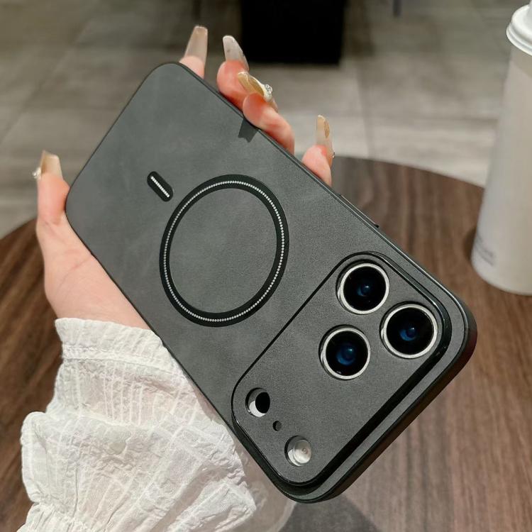 Funda magnética para teléfono de piel sintética de cordero, For iPhone 17e / 16e, For iPhone 17 Pro Max, For iPhone 17 Pro, For iPhone 17, For iPhone Air, For iPhone 16 Pro Max, For iPhone 16 Pro, For iPhone 16 Plus