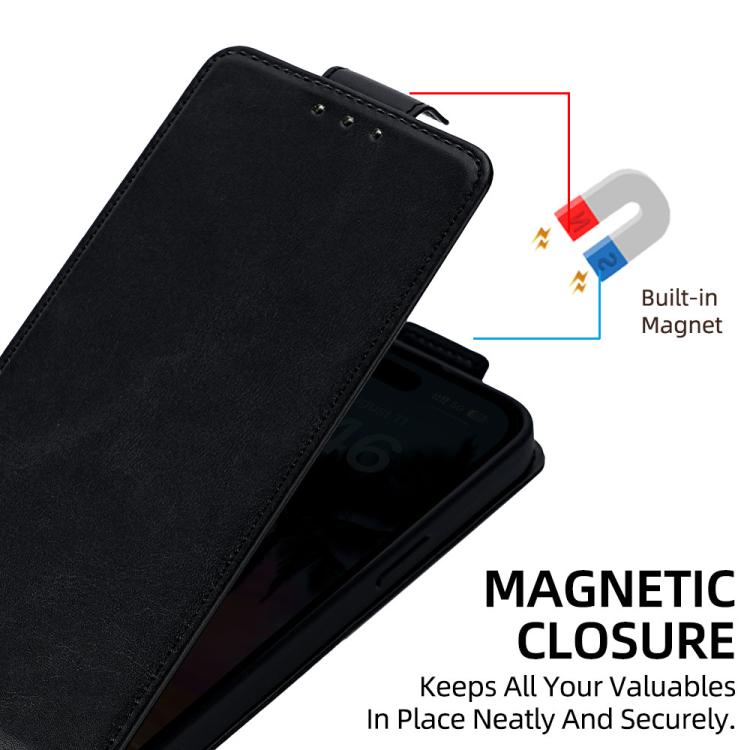 Funda para teléfono de piel vegana de color liso con tapa abatible vertical y cadena para llevar cruzada., For iPhone 11 Pro Max, For iPhone 11, For iPhone 11 Pro
