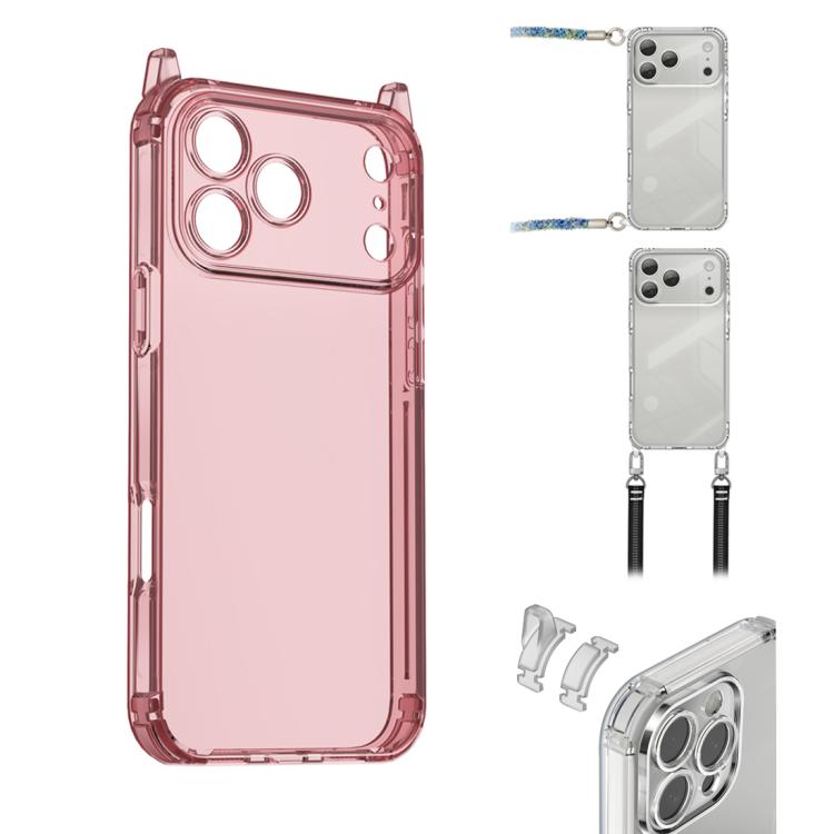 Funda para teléfono XDcase Candy DIY desmontable con orificio para cordón y resistente a los golpes, For iPhone 17 Pro Max, For iPhone 17 Pro, For iPhone 17, For iPhone Air, For iPhone 16 Pro Max, For iPhone 16 Pro, For iPhone 16 Plus, For iPhone 16