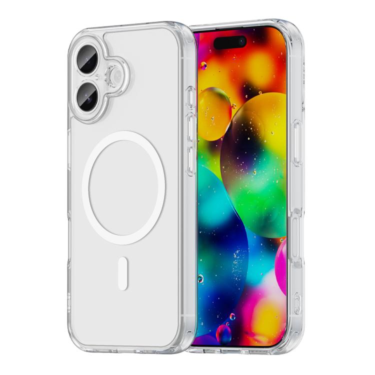 Funda híbrida de TPU para PC con airbag y a prueba de golpes MagSafe, For iPhone 18, For iPhone 18 Pro, For iPhone 18 Pro Max, For iPhone 17e / 16e, For iPhone 17 Pro Max, For iPhone 17 Pro, For iPhone 17, For iPhone Air, For iPhone 16 Pro Max         ...