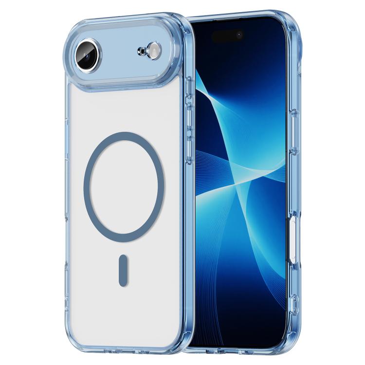 Funda híbrida de TPU para PC con airbag y a prueba de golpes MagSafe, For iPhone 18, For iPhone 18 Pro, For iPhone 18 Pro Max, For iPhone 17e / 16e, For iPhone 17 Pro Max, For iPhone 17 Pro, For iPhone 17, For iPhone Air, For iPhone 16 Pro Max         ...