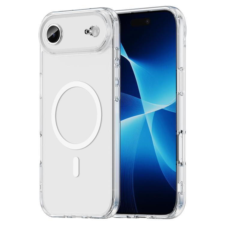 Funda híbrida de TPU para PC con airbag y a prueba de golpes MagSafe, For iPhone 18, For iPhone 18 Pro, For iPhone 18 Pro Max, For iPhone 17e / 16e, For iPhone 17 Pro Max, For iPhone 17 Pro, For iPhone 17, For iPhone Air, For iPhone 16 Pro Max         ...