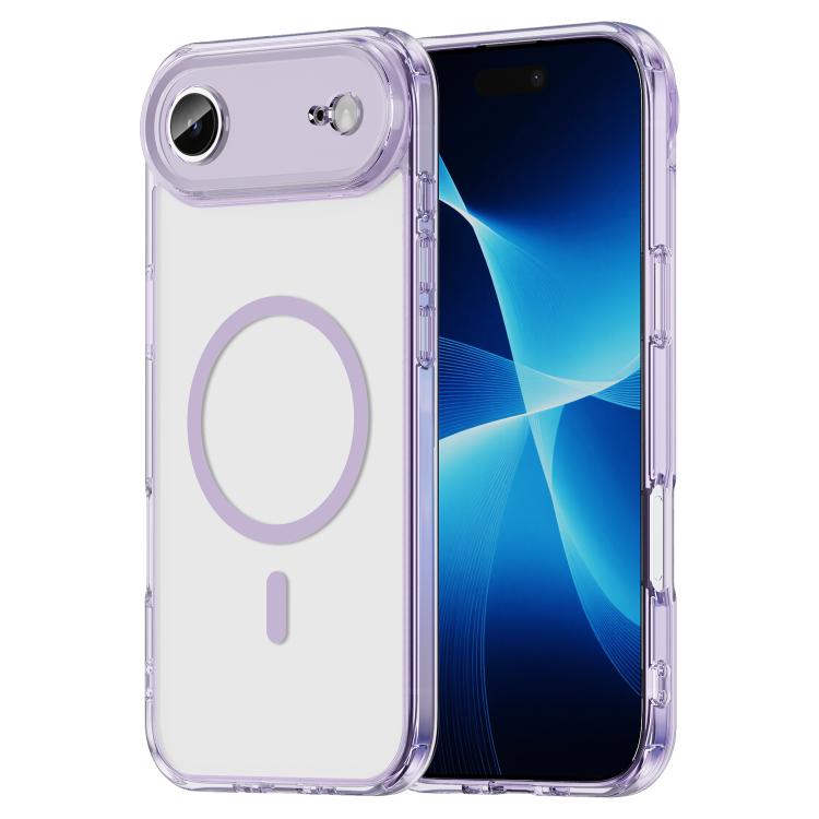 Funda híbrida de TPU para PC con airbag y a prueba de golpes MagSafe, For iPhone 18, For iPhone 18 Pro, For iPhone 18 Pro Max, For iPhone 17e / 16e, For iPhone 17 Pro Max, For iPhone 17 Pro, For iPhone 17, For iPhone Air, For iPhone 16 Pro Max         ...