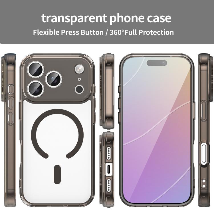 Funda híbrida de TPU para PC con airbag y a prueba de golpes MagSafe, For iPhone 18 Pro, For iPhone 18 Pro Max, For iPhone 17e / 16e, For iPhone 17 Pro Max, For iPhone 17 Pro, For iPhone 17, For iPhone Air, For iPhone 16 Pro Max, For iPhone 16 Pro     ...