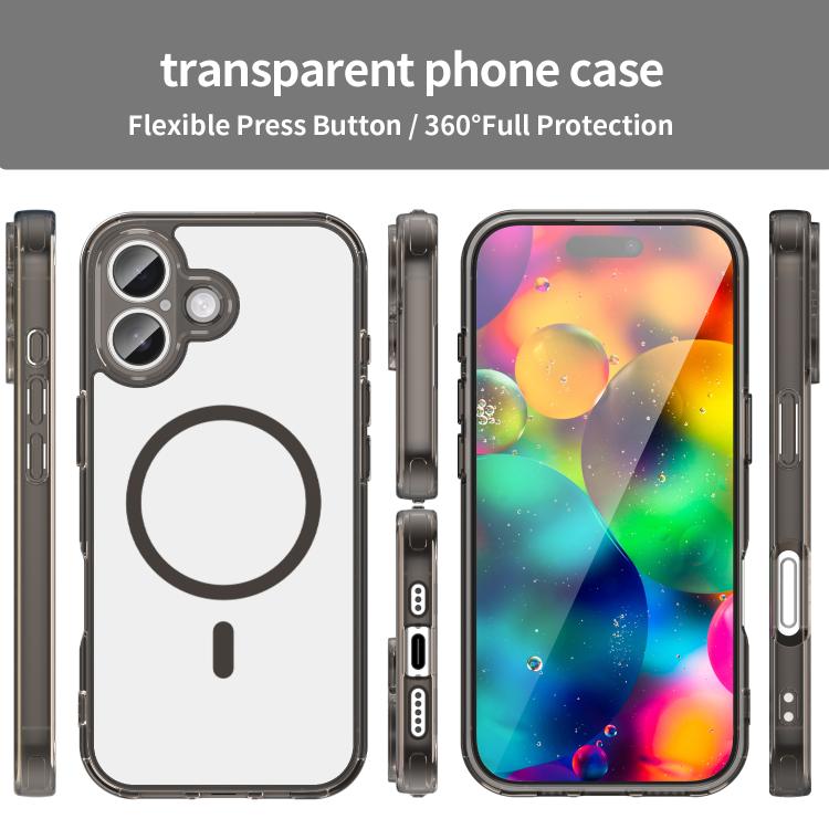 Funda híbrida de TPU para PC con airbag y a prueba de golpes MagSafe, For iPhone 18, For iPhone 18 Pro, For iPhone 18 Pro Max, For iPhone 17e / 16e, For iPhone 17 Pro Max, For iPhone 17 Pro, For iPhone 17, For iPhone Air, For iPhone 16 Pro Max         ...